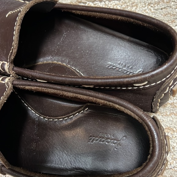 Leather driving shoes. - Picture 4 of 5